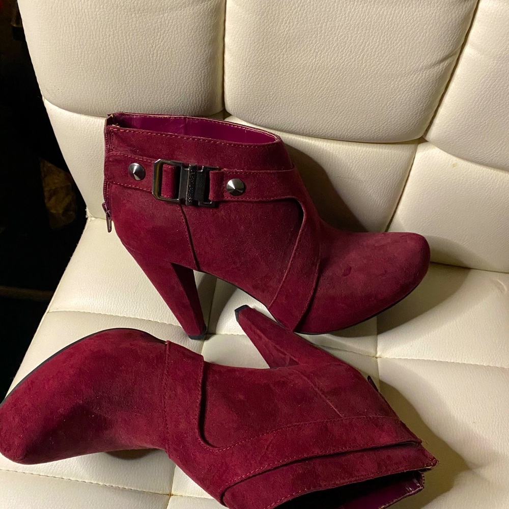 Booties worn once